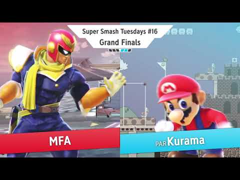 MFA (Olimar, Captain Falcon) vs Kurama (Mario) - SST #16 Grand Finals