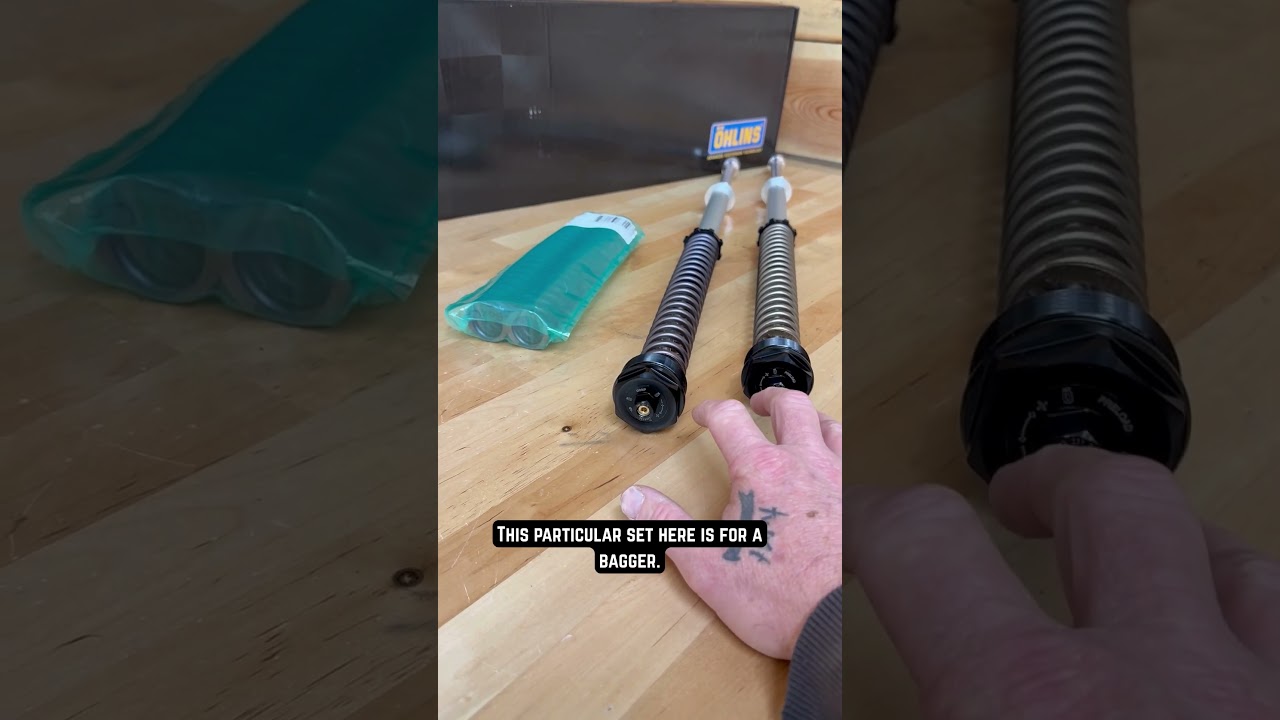 J&P Cycles 60 Second Product Review   Ohlins Nix 22 Suspension