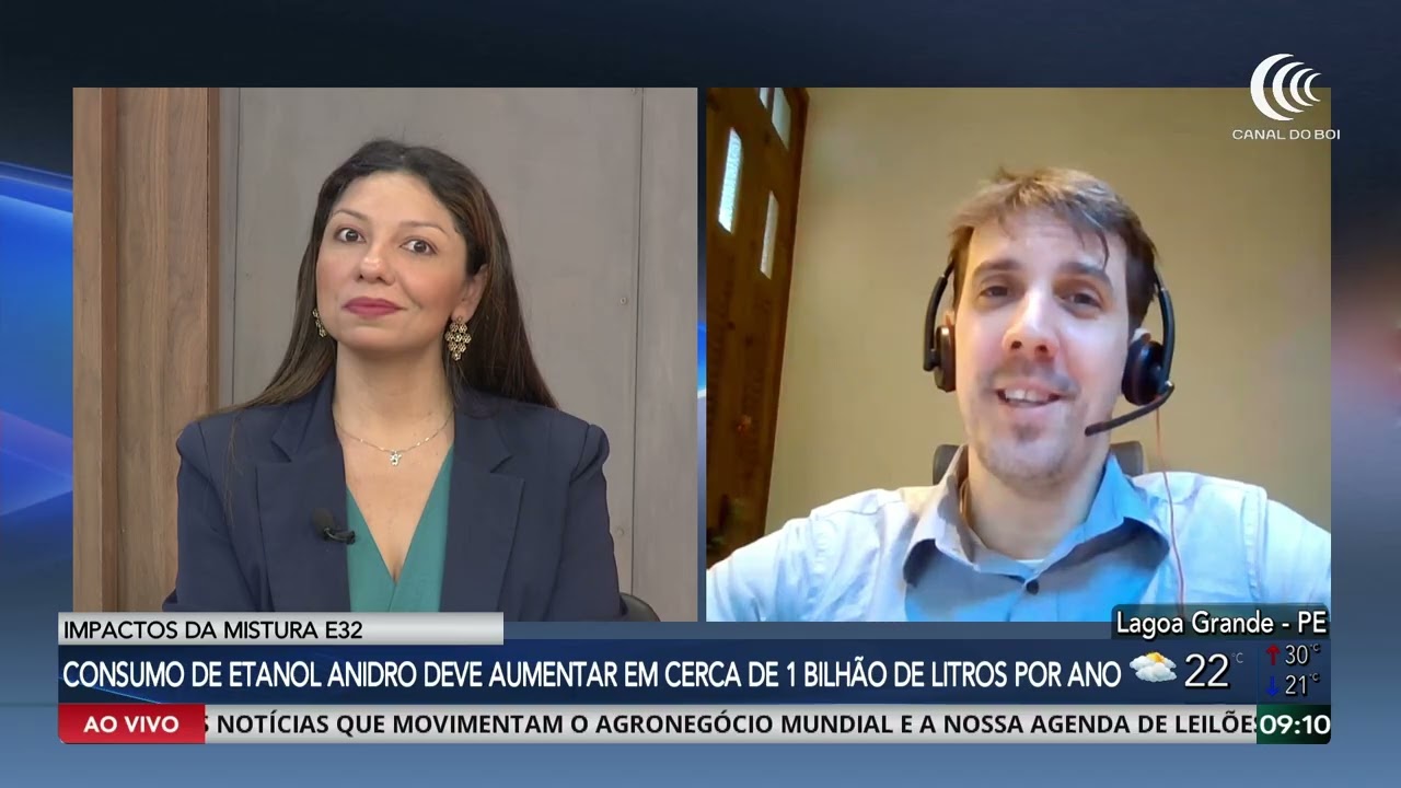 Consumo de etanol anidro deve aumentar em cerca de 1 bilhão de litros por ano