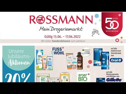 🛒 Rossmann Katalog Prospekt 13. bis 17. Juni 2022 - Neuigkeiten, Angebote Deutschland 🇩🇪
