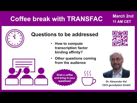 How to compute transcription factor binding affinity