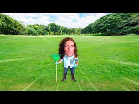 limpei um jardim GIGANTE inteiro SOZINHO