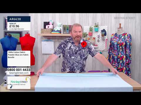 Sewing Street– 13/11/2021 – Mark Francis is here for Park Lane Dress & Gentlemans Shirt