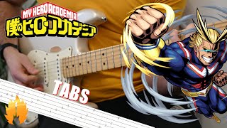 【TABS】My Hero Academia OP1 Guitar Lesson w/ TABS - The Day -【ギターレッスン】僕のヒーローアカデミア THE DAY ポルノグラフィティ