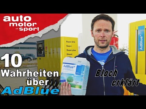 Urin im SCR-Kat? 10 Wahrheiten über AdBlue - Bloch erklärt #33 | auto motor und sport