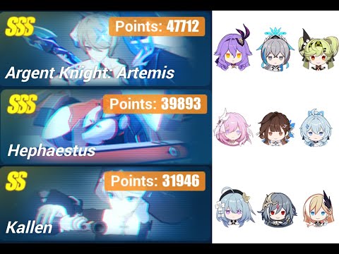 EX MA - SSS Argent Knight 47712 | SSS Hephaestus 39893 | Kallen 31946