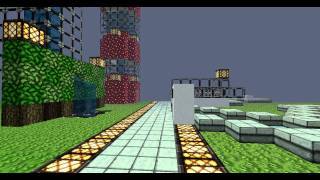 T3AM aR Minecraft Crazy Golf Course