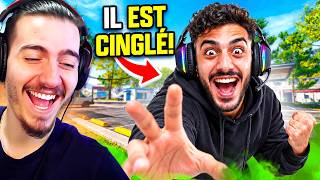 Je JOUE avec un FOU, PIRE QUE MOI