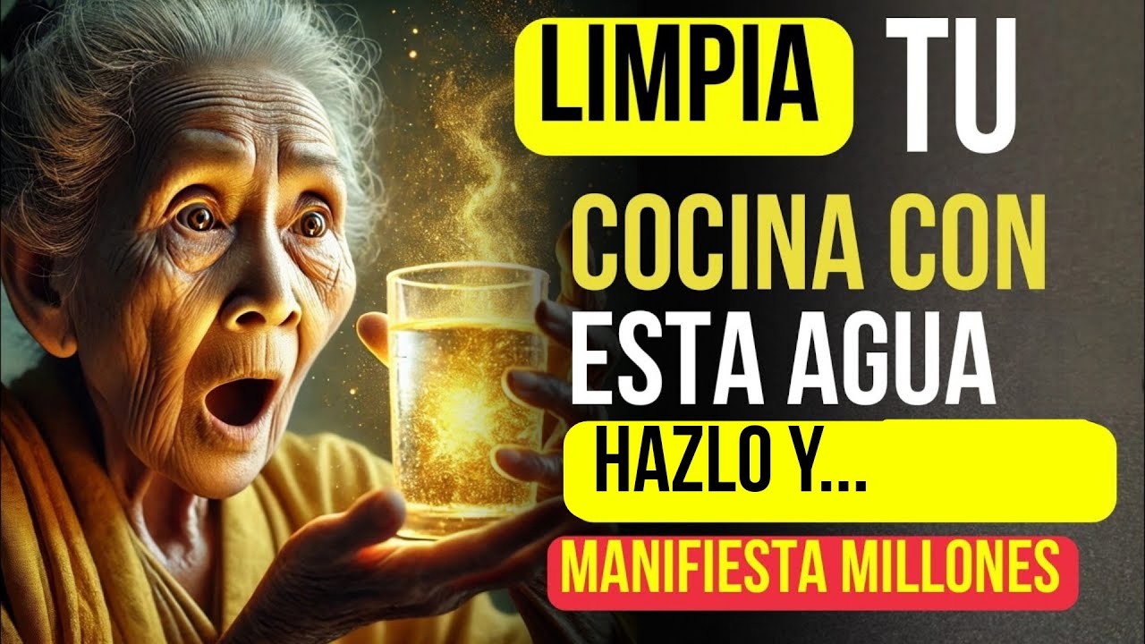 SE RICO! Limpia Tu Cocina con ESTA AGUA Y ATRAE MUCHO DINERO | Enseñanzas Budistas