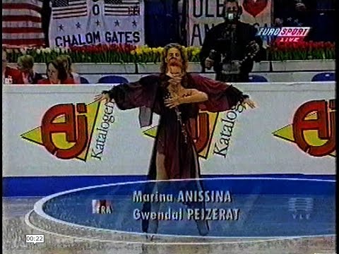 Marina Anissina & Gwendal Peizerat FRA - 1999 World Figure Skating Championships Free Dance