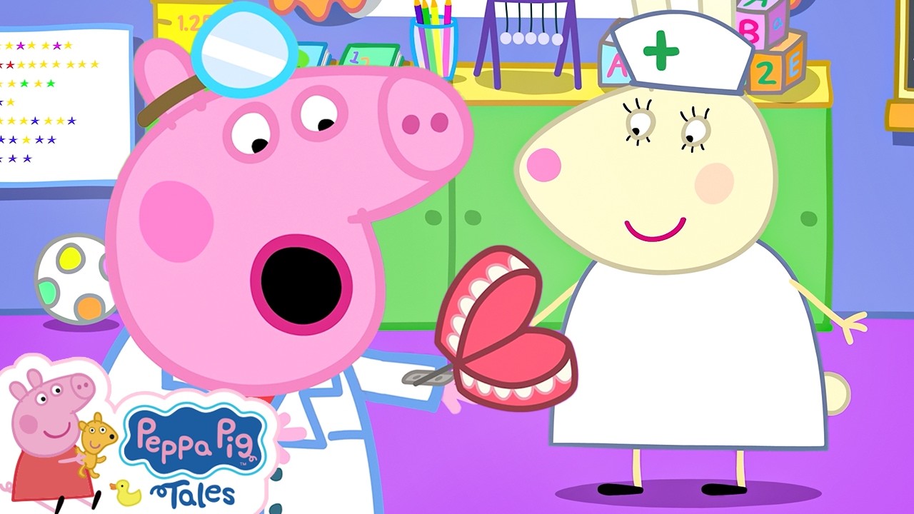 Peppa's Dentist Exam 🦷 Kids Videos 🐽 Peppa Pig Full Episodes | All New Peppa Pig Tales