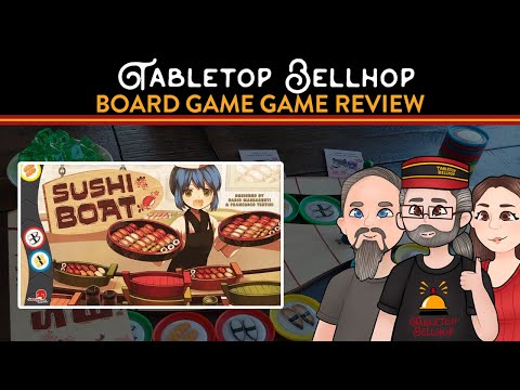 Sushi Boat Review, A fantastic looking game about eating at an all you can eat sushi restaurant