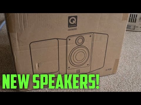 Q Acoustics Concept 20 Speaker Unboxing - The Greatest Small Speakers?