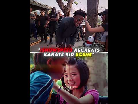 iShowSpeed Recreates Karate Kid 🥺❤️‍🩹