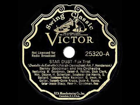 1936 HITS ARCHIVE: Stardust - Benny Goodman (instrumental)