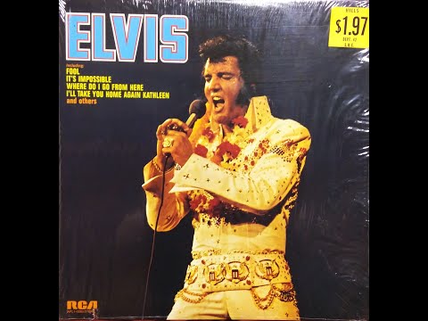 It's Still Here - Elvis Presley Original 33 RPM 1973