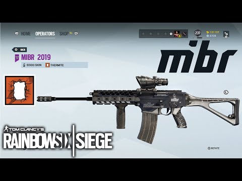MIBR ESPORTS Weapon Skin - Rainbow Six Siege