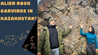 Best Places To Visit For A Day Trip outside of Almaty Kazakhstan | UNESCO Petroglyph Site