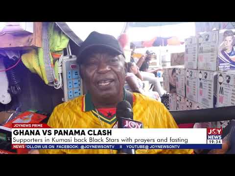 Ghana VS Panama clash: Supporters in Kumasi back Black Stars with prayer and fasting.