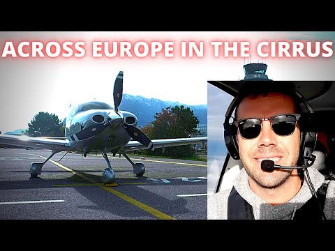 FLYING ACROSS EUROPE IN ONE DAY | AMSTERDAM - SALZBURG | Cirrus SR22 GTS ✈️