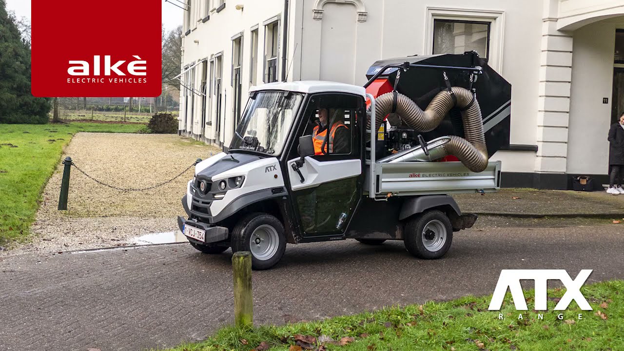 Trilo lomb- és hulladékfelszívóval is felszerelhető elektromos autó
