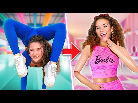 Contortionist Bends Like a Barbie *CHALLENGE*