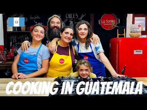 COOKING TRADITIONAL DISHES in GUATEMALA