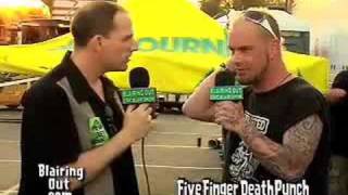 Five Finger Death Punch's Ivan Moody talks with Eric Blair