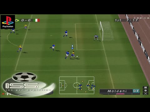 ISS Pro Evolution _ PS1 Hd Gameplay ( Duckstation )