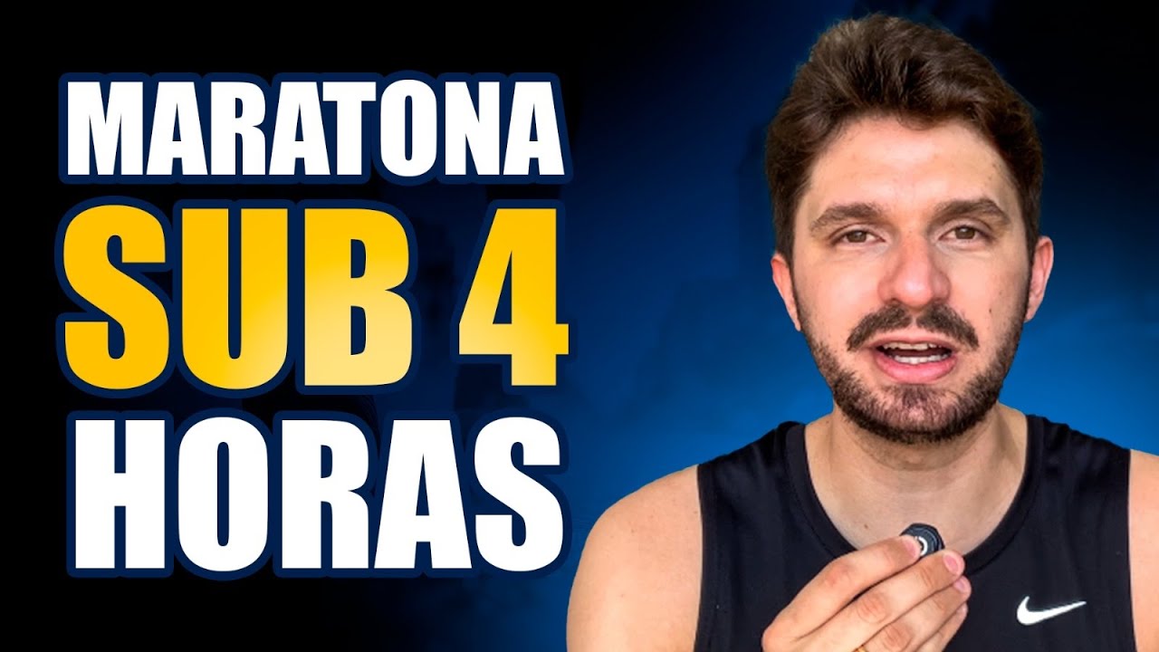 COMO CORRER UMA MARATONA EM MENOS DE 4 HORAS EM 3 MESES | PASSO A PASSO COMPLETO