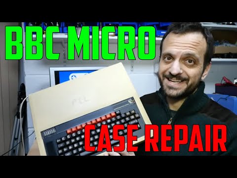 How to repair a BBC Micro Case