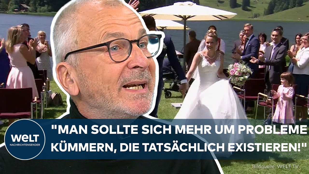 DEUTSCHLAND: "Das ist hirnverbranntes Zeug!" Debatte um Abschaffung der Ehe sorgt für heftige Kritik