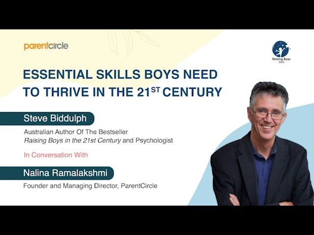 Raising Boys With Steve Biddulph Part 01 - Skill Development