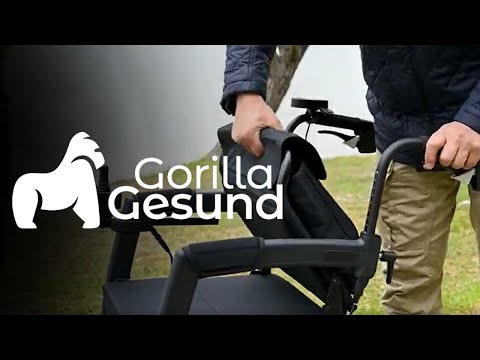 Rollz Motion Electric | Rollator lässt sich ganz einfach in einen elektrischen Rollstuhl umwandeln