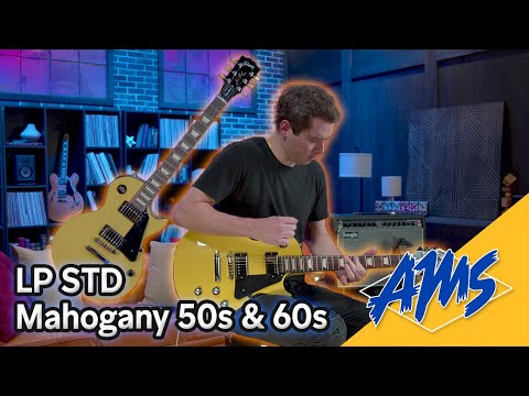 Gibson Welcomes You Back to the 50s & 60s Golden Era with the Les Paul Standard Mahogany Top Guitars