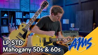 Video thumbnail for Gibson Welcomes You Back to the 50s & 60s Golden Era with the Les Paul Standard Mahogany Top Guitars by American Musical Supply
