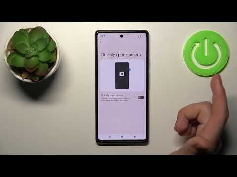 How to Customize Quick Launch Double Tap Power Key or Volume Key on Google Pixel 6a