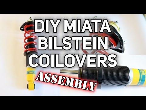 5X Racing Miata Bilstein DIY Coilover Assembly Guidelines