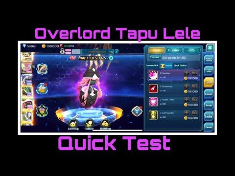 Pokeland Legends: Quick OL Tapu Lele Test w Reso Lugia