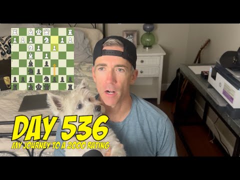 Day 536: Playing chess every day until I reach a 2000 rating