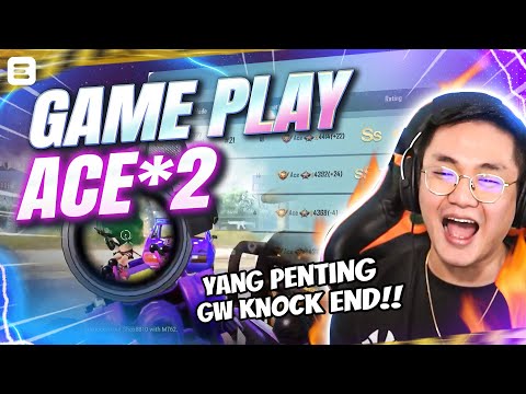 INI GAMEPLAY ACE*2 SOLO SQUAD! - PUBG MOBILE INDONESIA