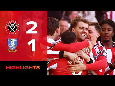 Sheffield United 2-1 Sheffield Wednesday | EFL Championship highlights