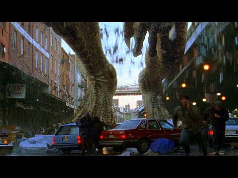 Godzilla Arrives in New York - Fishing Scene - Godzilla (1998) Movie Clip HD