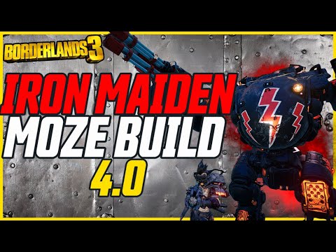 UPDATED IRON BEAR BUILD! Crushes Mayhem 11 (+Gamesave) // Iron Maiden Moze 4.0 // Borderlands 3