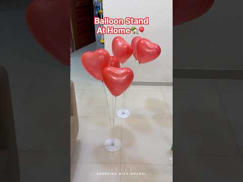 Balloon Stand for home party🎈🏡| Affordable shopping|Decoration items #balloon #decoration #event