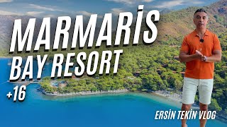 Marmaris Bay Resort 2025 Vlog.  Muhteşem doğa, deniz ve +16 yaş konsepti ile...