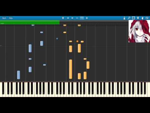 A Vampire's Lullaby - Synthesia piano roll and midi