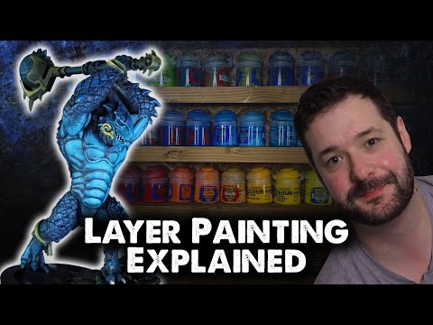 Layer Painting Basics - How to paint miniatures: Master Essential Miniature Painting Skills - Part 3
