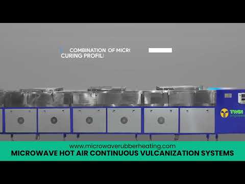 Microwave Continuous Vulcanization Line