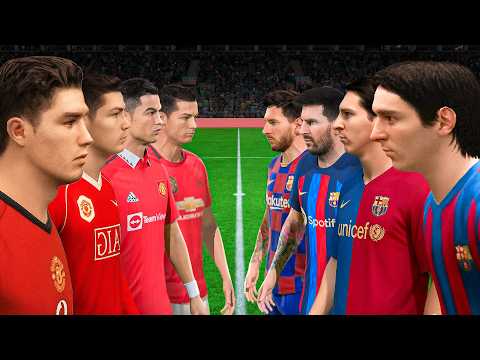 Messi vs Ronaldo in Every FIFA